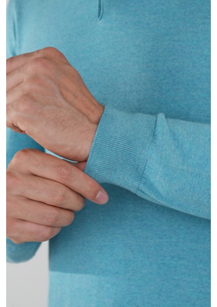 Tr 24201 Düğmeli Polo Yaka Triko Mint TR24K24201_D50 fırsatları