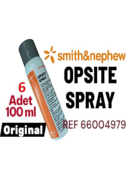 Opsite Suya Dayanıklı Sprey 100ml 6 Adet