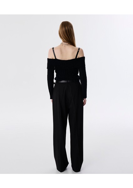 Suni Deri Kemer Askılı Triko TW6250050192001 fırsatları