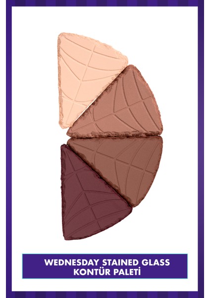 Wednesday Özel Koleksiyonu 4'lü Kontür Paleti fiyatları