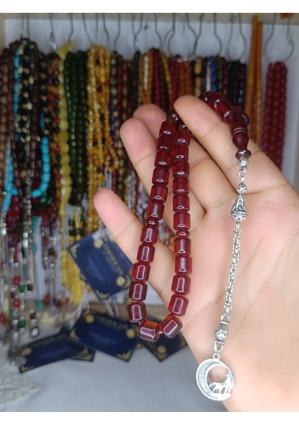 Çay Renginde Ateş Tesbih