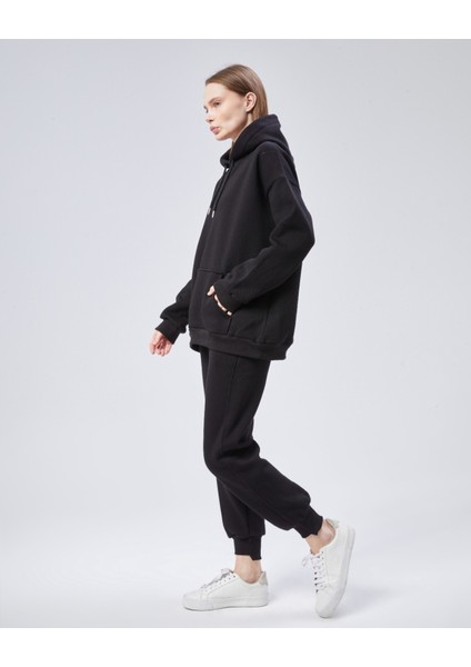 Paçası Dikiş Detaylı Şardonlu Üç Iplik Eşofman Takım fırsatları