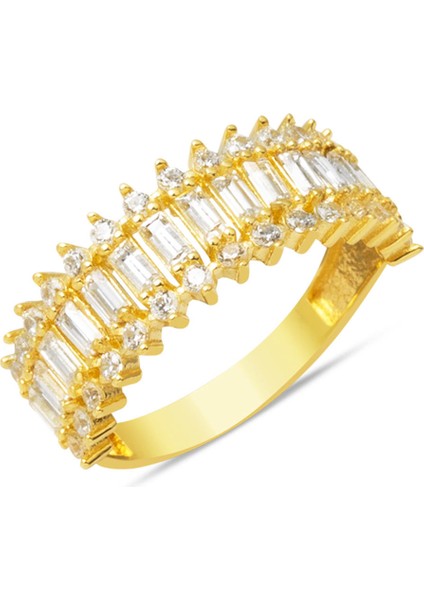 Minimal Baget 14 Ayar Altın Yüzük