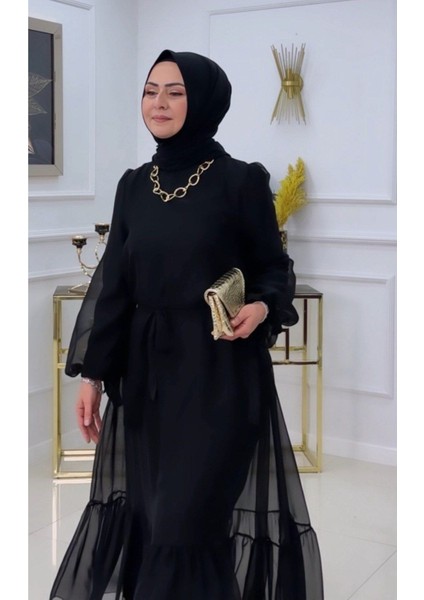 Kadın Tesettür Abiye Elbise fiyatları