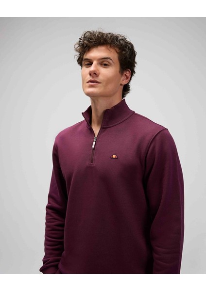 EM580-BRD Erkek Yarım Fermuarlı Bordo Sweat fırsatları