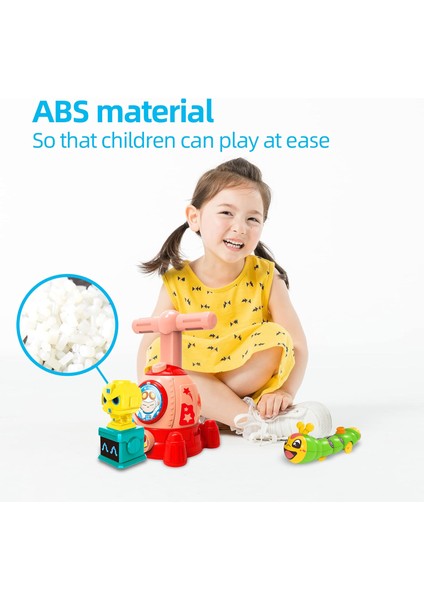 Balon Uçan Astronot ve Havalı Manuel Pompalı Balon Araba Eğitici Oyuncak Seti Uzay Seti Montessori