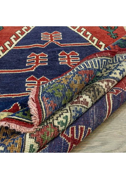 Karya Rustik Tasarımlı Yün Halı 131X179 cm