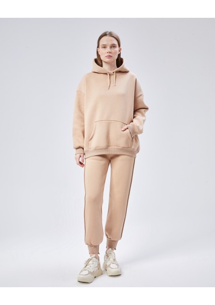 Paçası Dikiş Detaylı Şardonlu Üç Iplik Eşofman Takım fiyatları