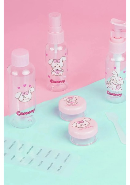 Mikko Lisanslı Seyahat Şişe Seti (5 Adet) - Cammy