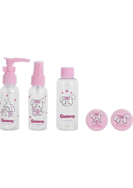 Mikko Lisanslı Seyahat Şişe Seti (5 Adet) - Cammy modelleri