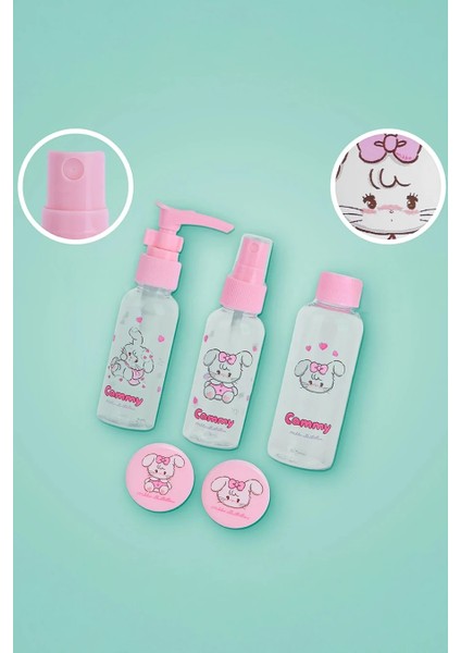 Mikko Lisanslı Seyahat Şişe Seti (5 Adet) - Cammy fırsatları