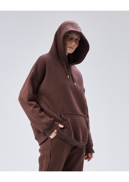 Paçası Dikiş Detaylı Şardonlu Üç Iplik Eşofman Takım