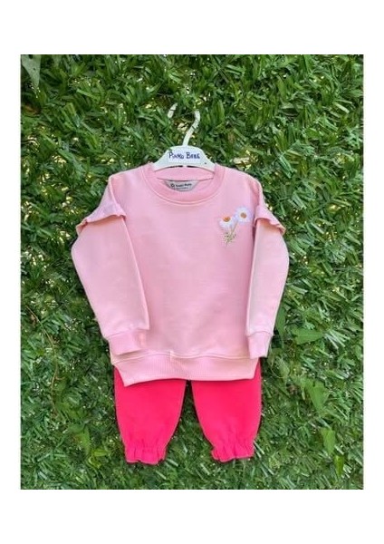 Kız Bebek 2 Iplik Alt & Üst Takım 2-3 Yaş fiyatları