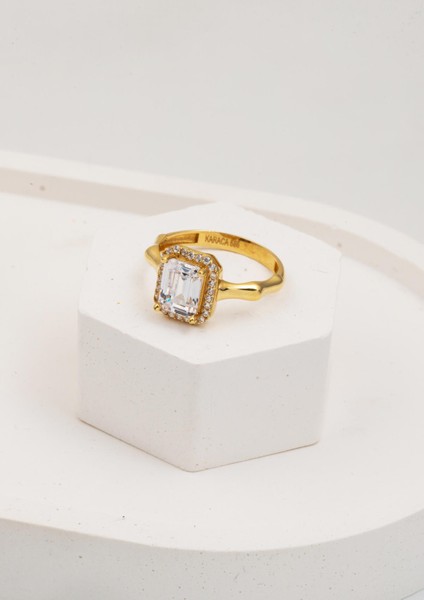 Baget Tektaş 14 Ayar Altın Yüzük modelleri