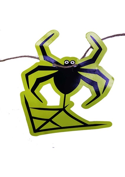 Örümcek Şekilli Asmalı Halloween Flama Banner Afiş 2 Metre (3791) fiyatları