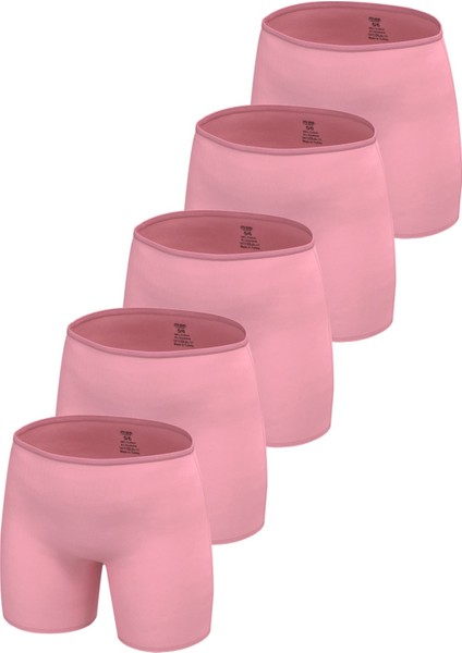 Premium 5’li Kız Çocuk Boxer - Hediye Kutulu, Pamuklu Kumaş, Ultra Yumuşak, Esnek Kalıp, Etiketsiz Tasarım, Kaliteli Ince Bel Lastik Tayt