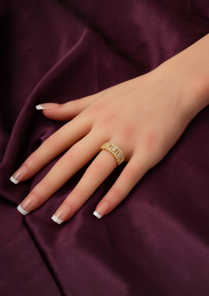 14 Ayar Altın Baget Beştaş Yüzük fiyatları