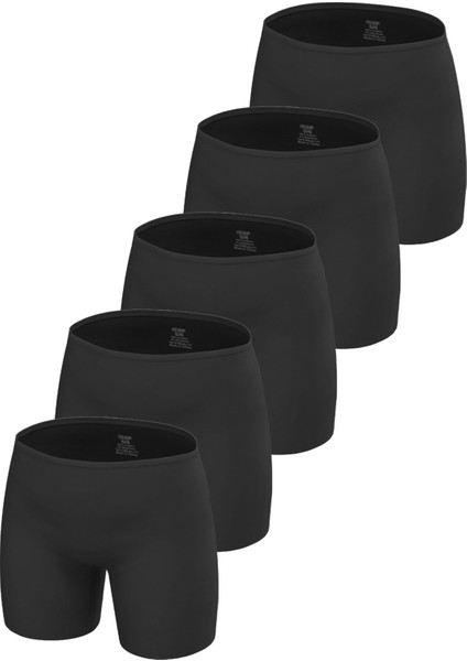 Premium 5’li Kız Çocuk Boxer - Hediye Kutulu, Pamuklu Kumaş, Ultra Yumuşak, Esnek Kalıp, Etiketsiz Tasarım, Kaliteli Ince Bel Lastik Tayt