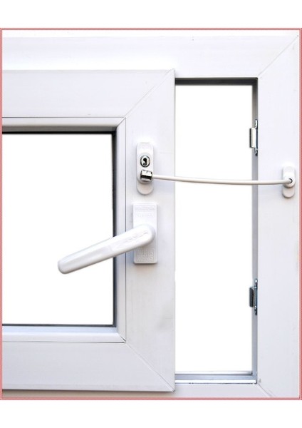 Anahtarlı Halatlı Pvc Kapı Pencere Emniyet Kilidi (3791) fiyatları