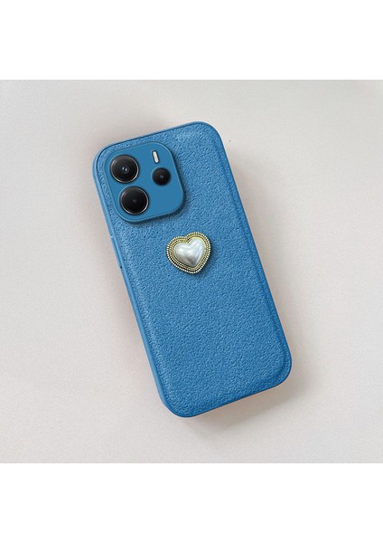 Xiaomi Redmi Note 14 4g Uyumlu Kılıf Zebana Velvix Silikon Kılıf Açık Mavi fiyatları