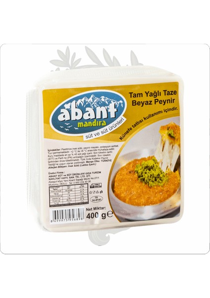 Abant Künefe Peyniri 400 gr