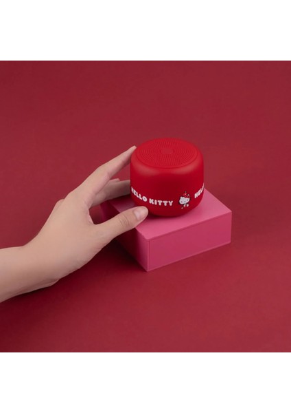 Hello Kitty Lisanslı Yuvarlak Bluetooth Hoparlör (Model: Bt2 modelleri