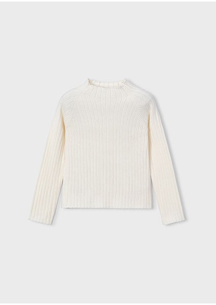 Ekru Kız Çocuk Balıkçı Yaka Kazak 4001 fiyatları