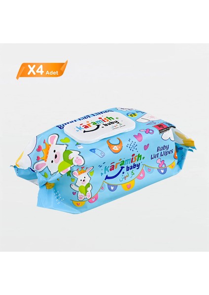 Karamish Baby Islak Mendil 120 Li 4 Adet fiyatları