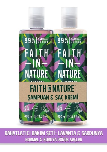 %99 Doğal Rahatlatıcı Şampuan&saç Krem Lavanta&sardunya