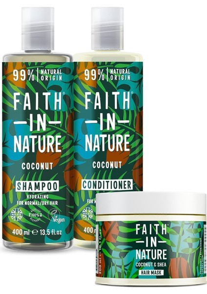 %99 Doğal Onarıcı Nemlendirici&besleyici Saç Bakım Serisi Kuru Saç Tipleri Için