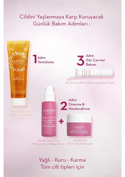 Anti-Wrinkle Firm Day Moisturizer - & Gündüz Bakım Kremi 50ML