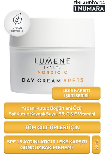 Day Cream Spf15 - Vitamin C Spf 15 Gündüz Bakım Kremi 50Ml