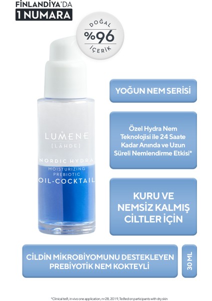 Moisturizing Prebiotic Oil-Coctail - Prebiyotik Nem Kokteyli 30ML