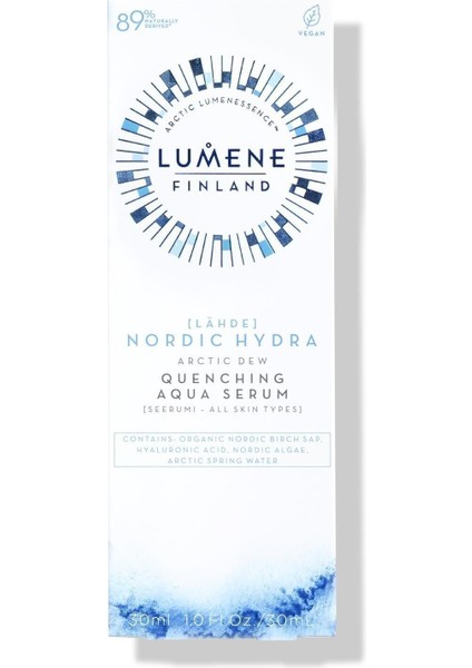 Arctic Dew Quenching Aqua Serum - Kutup Kaynak Suyu Içeren Nem Serumu 30ML indirimleri