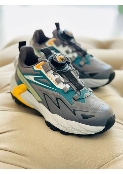 Erkek Çocuk Waterproof Su Geçirmez Akıllı Bağcıklı Spor Ayakkabı Waterproof Ayakkabı