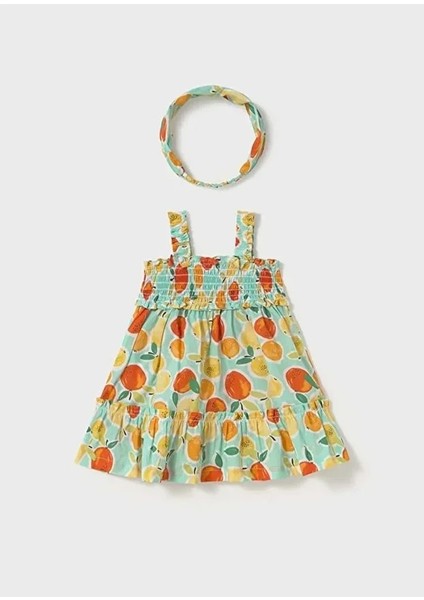 Kız Bebek Elbise Bandana 2 Li Set 1926 fiyatları