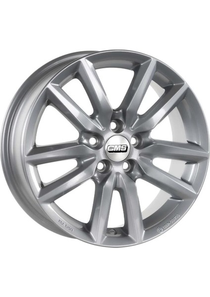 -1275-07 6.5X16" -5X112 ET41 57.1 Racing Silver Jant (4 Adet)