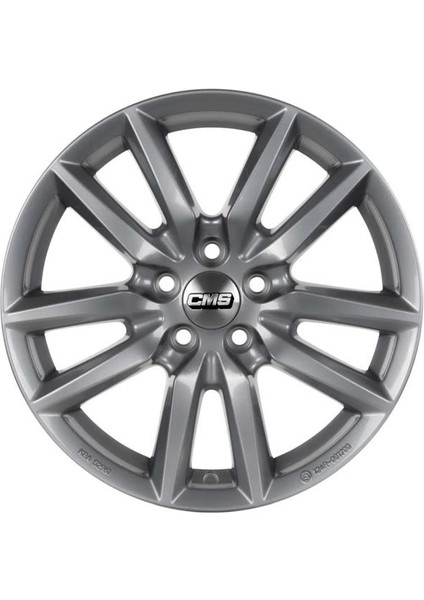-1275-07 6.5X16" -5X112 ET41 57.1 Racing Silver Jant (4 Adet) fiyatları