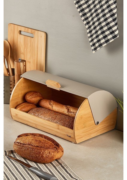 Clemento Bambu Ekmek Dolabı