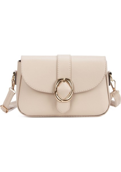 Toka Detaylı Kapaklı Günlük Kadın Omuz Çantası