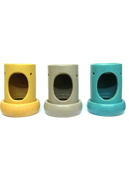 Doğa Temalı Seramik Buhurdanlık – Tealight Uyumlu, Aromaterapi Için Ideal modelleri