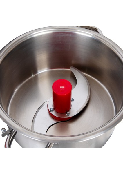 Büyük Boy 4 Bıçaklı Humus Yapma Humus Hazırlama Makinası Nohut Ezme Makinası 8 Litre