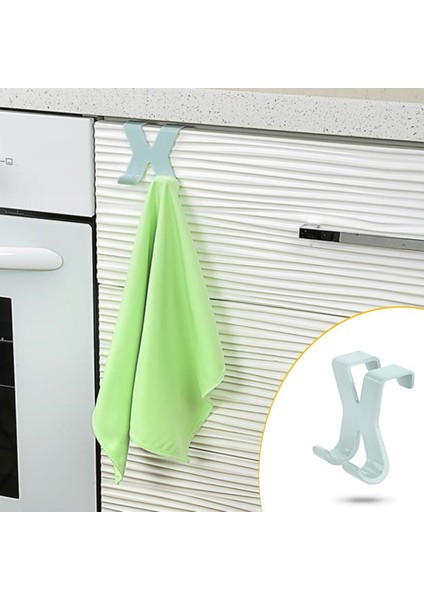 Mutfak Banyo Dolap Kapağına Takılan Meta Havlu Askılığı Aparatı (4764)