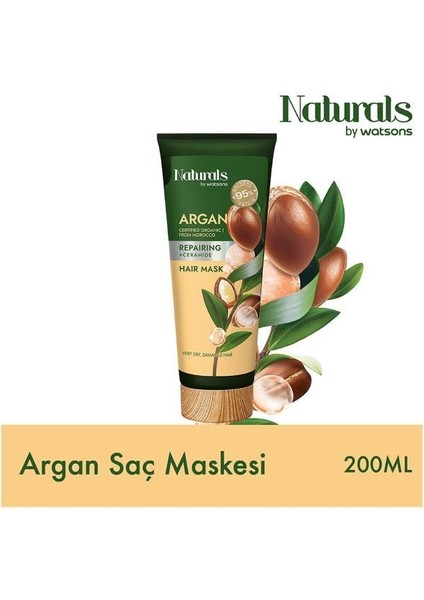 Naturals By Watsons Argan Saç Maskesi 200 ml
