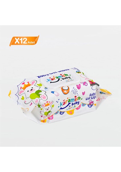Karamish Baby Islak Mendil 120 Li 12 Adet fiyatları