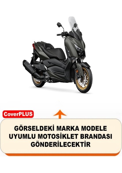 Yamaha X-Max 400 Iron Max Branda Gri Motosiket Brandası Motor Örtüsü Çadır Su Geçirmez Motosiklet Kılıfı Motor Brandası,lastikli,taşıma Torbalı fiyatları