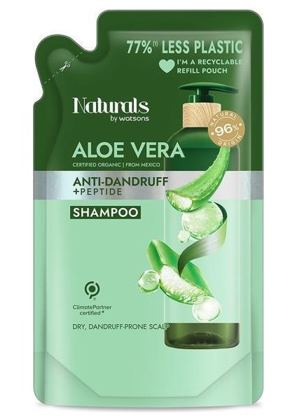 Naturals By Watsons Aloe Vera Şampuan Refill 450 ml fiyatları