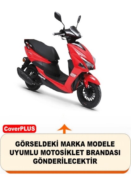 Kuba Pesaro 50 x Branda Siyah Arka Çanta Uyumlu(Topcase) Motosiket Brandası Motor Örtüsü Çadır Su Geçirmez Motosiklet Kılıfı Motor Brandası,lastikli,taşıma Torbalı fiyatları