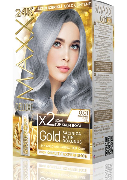 Gold Beauty Set Boya 0.01 Füme Gri