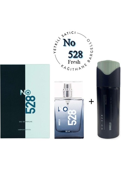 No 528 + No 528 Deodorant Erkek 50ML Edp Fresh - MNMSNO528DEO
